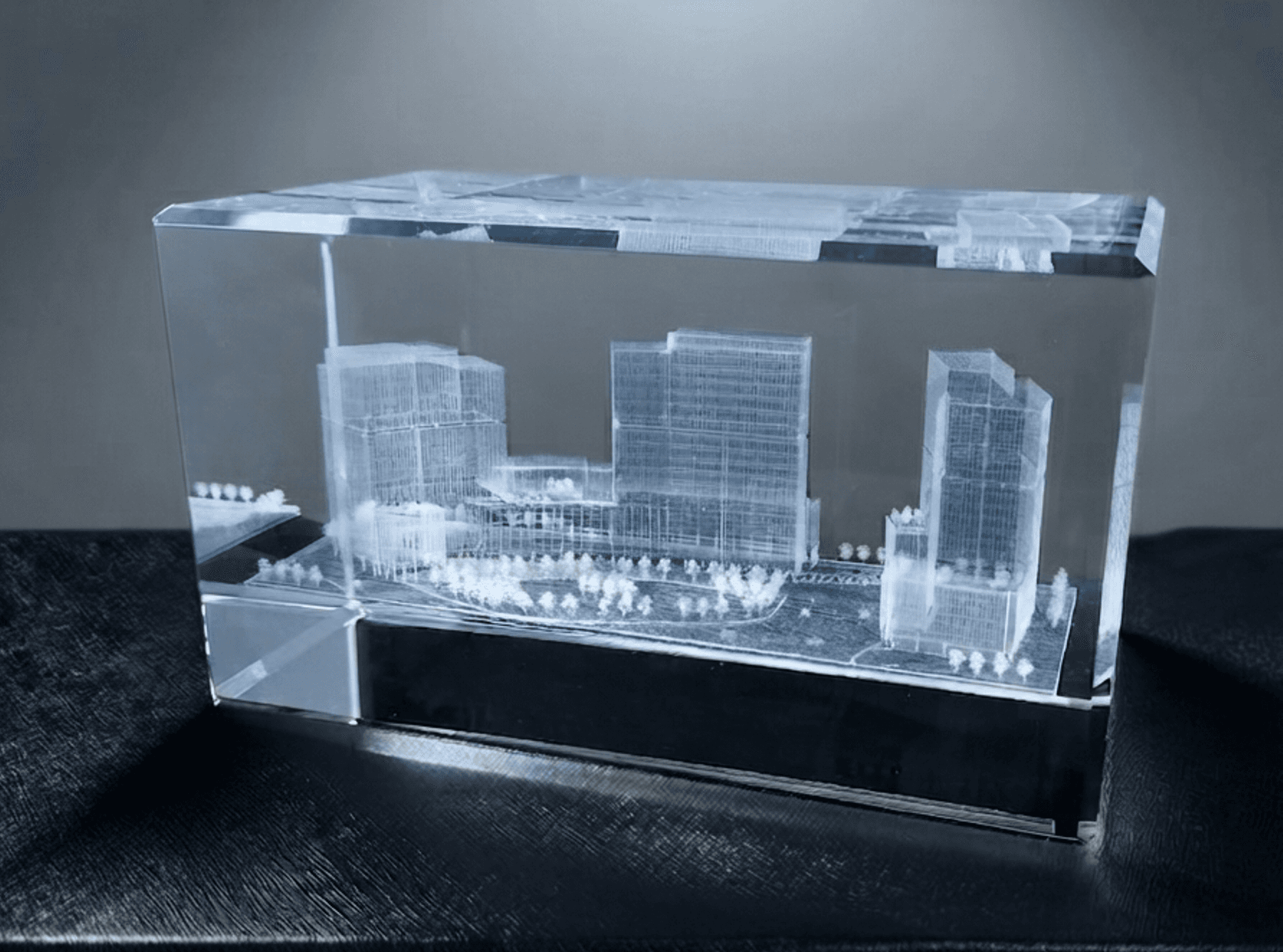 3D Crystal crystal award 3