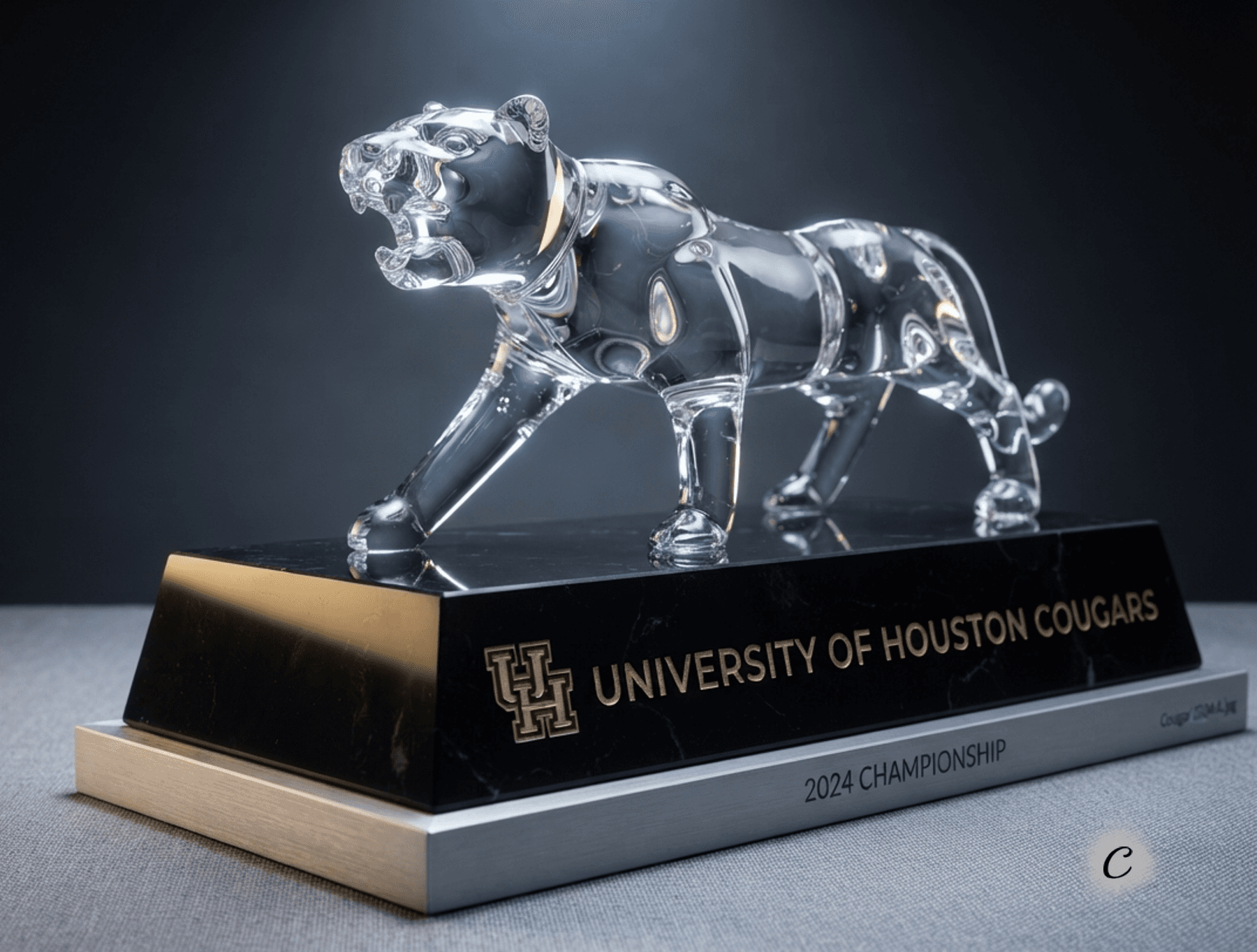 Animal crystal award 2